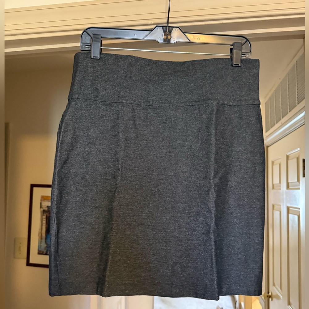 Eileen Fisher Charcoal Pencil Skirt